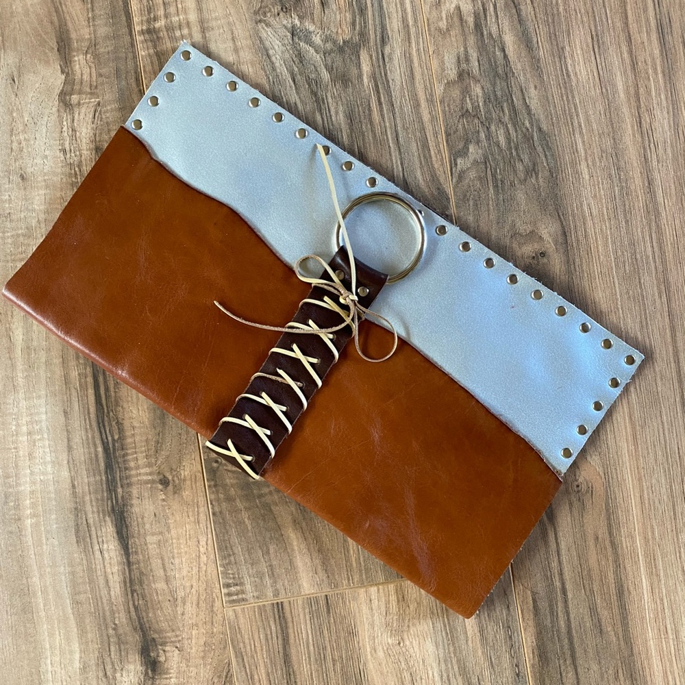 Leather  Clutch